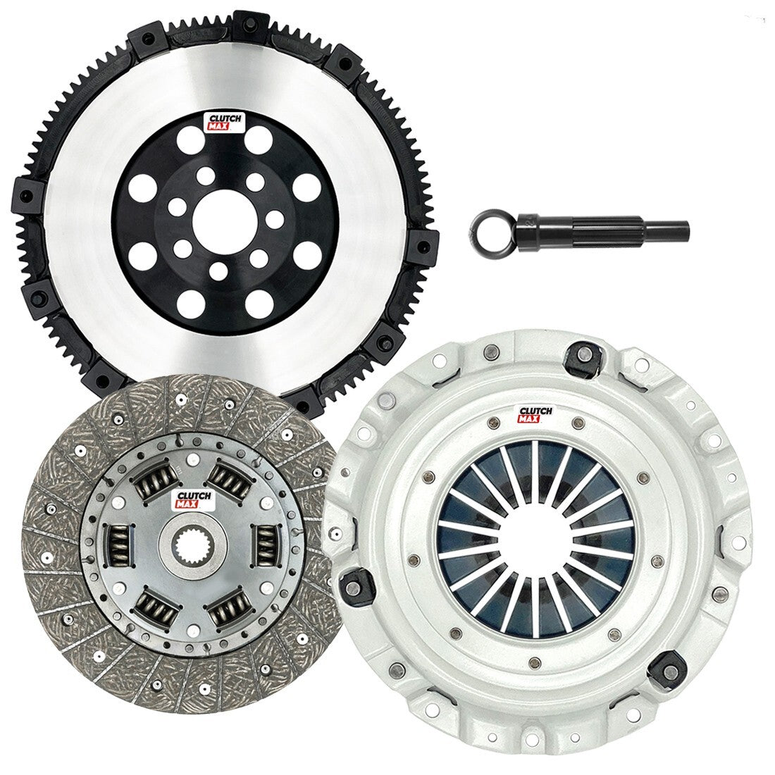 CLUTCHMAX STAGE 1 CLUTCH KIT & PERFORMANCE CHROMOLY FLYWHEEL BUNDLE SET [CM05012HDLSF-ST1]