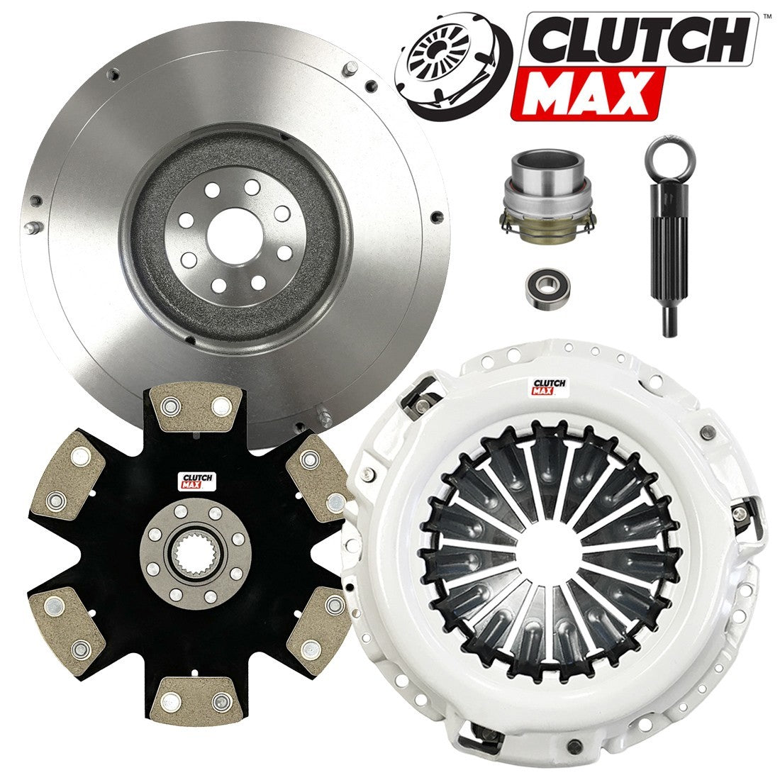 CLUTCHMAX STAGE 4 CLUTCH KIT & FLYWHEEL BUNDLE SET [CM16077HDDFW-ST4]