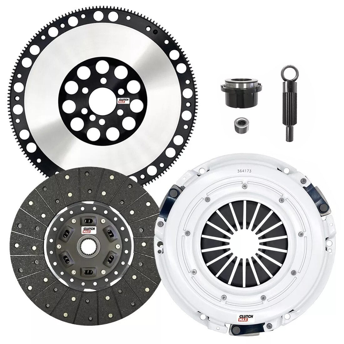 CLUTCHMAX STAGE 2 CLUTCH KIT & PERFORMANCE CHROMOLY FLYWHEEL BUNDLE SET [CM04173HDLSF-ST2]