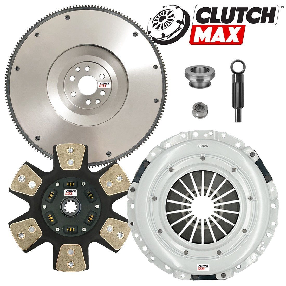 CLUTCHMAX STAGE 4 CLUTCH KIT & FLYWHEEL BUNDLE SET [CM07023HDCFW-ST4]