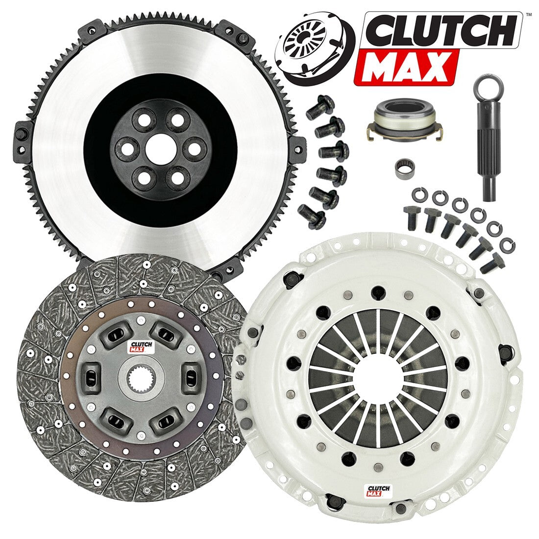 CLUTCHMAX STAGE 1 CLUTCH KIT & PERFORMANCE CHROMOLY FLYWHEEL BUNDLE SET [CM10164HDLSF-ST1]