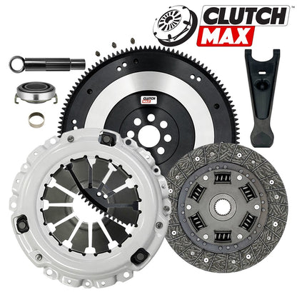CLUTCHMAX OEM CLUTCH KIT & PERFORMANCE CHROMOLY FLYWHEEL & CLUTCH FORK BUNDLE SET [CM08137HDLSF-CFP140-CK]