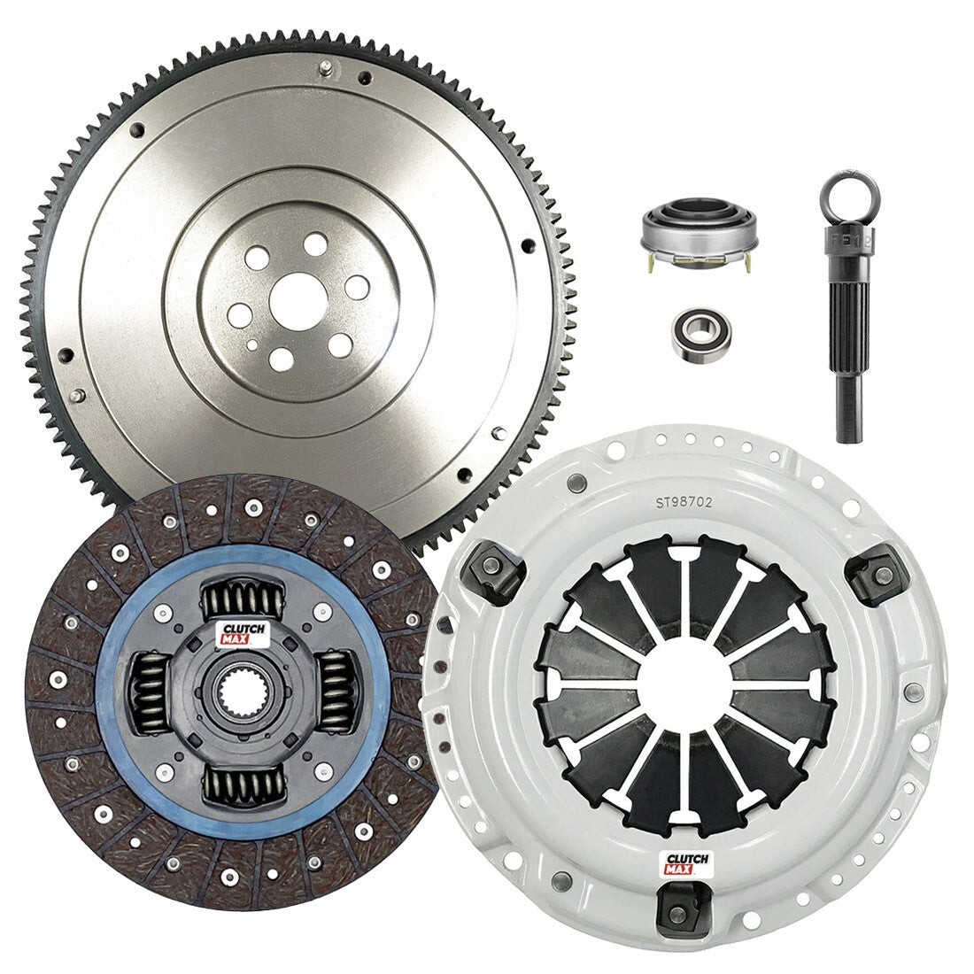 CLUTCHMAX STAGE 2 CLUTCH KIT & FLYWHEEL BUNDLE SET [CM08012HDFW-ST2]