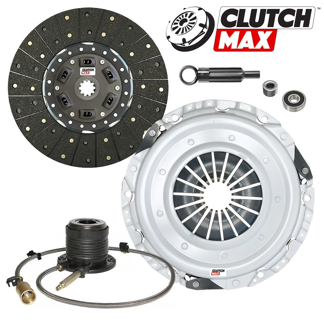 CLUTCHMAX STAGE 2 CLUTCH KIT WITH SLAVE CYLINDER BUNDLE SET [CM04201HDWS-ST2]
