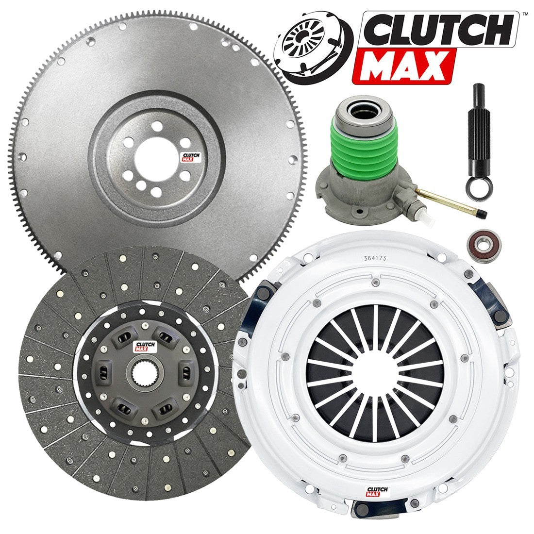 CLUTCHMAX STAGE 1 CLUTCH KIT & FLYWHEEL WITH SLAVE CYLINDER BUNDLE SET [CM04804HDWS-FW167578-ST1]
