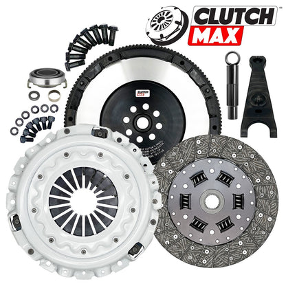 CLUTCHMAX OEM CLUTCH KIT & PERFORMANCE CHROMOLY FLYWHEEL & CLUTCH FORK BUNDLE SET [CM08819HDLSF-CFP140-CK]