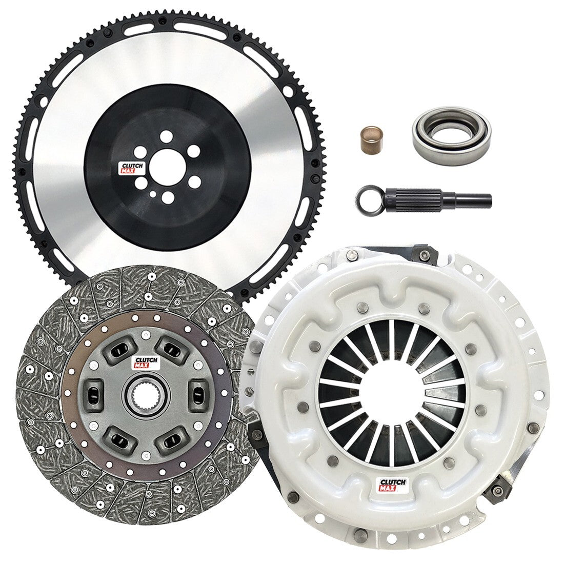 CLUTCHMAX STAGE 1 CLUTCH KIT & PERFORMANCE CHROMOLY FLYWHEEL BUNDLE SET [CM06059HDLSF-ST1]