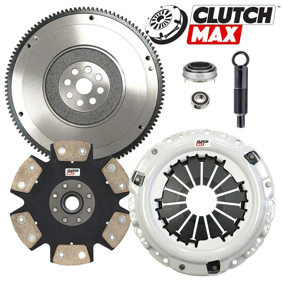 CLUTCHMAX STAGE 4 CLUTCH KIT & FLYWHEEL BUNDLE SET [CM08028HDDFW-ST4]