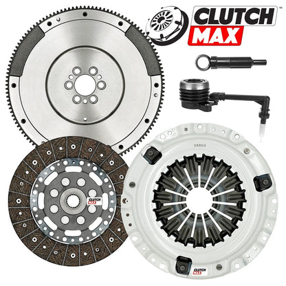 CLUTCHMAX STAGE 2 CLUTCH KIT & FLYWHEEL WITH SLAVE CYLINDER BUNDLE SET [CM06084HDRWS+FW167973-ST2R]