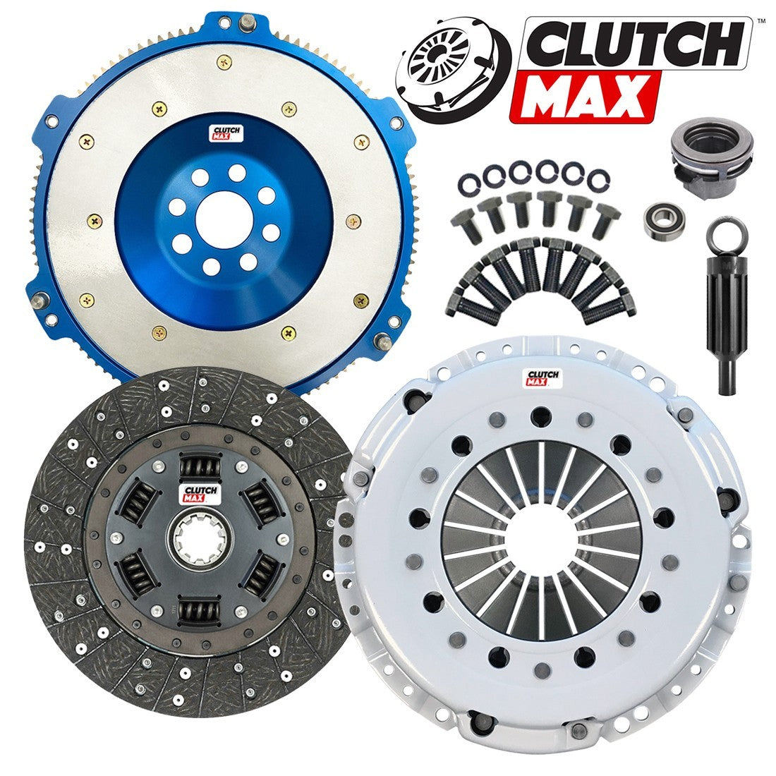 CLUTCHMAX STAGE 1 CLUTCH KIT & ALUMINUM FLYWHEEL BUNDLE SET [CM03054HDLAF-ST1]