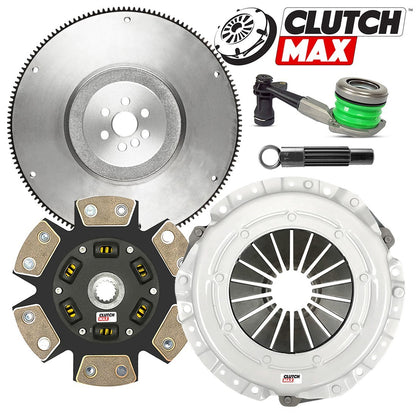 CLUTCHMAX STAGE 3 CLUTCH KIT & FLYWHEEL WITH SLAVE CYLINDER BUNDLE SET [CM04159HDCWS-FW167500-ST3]