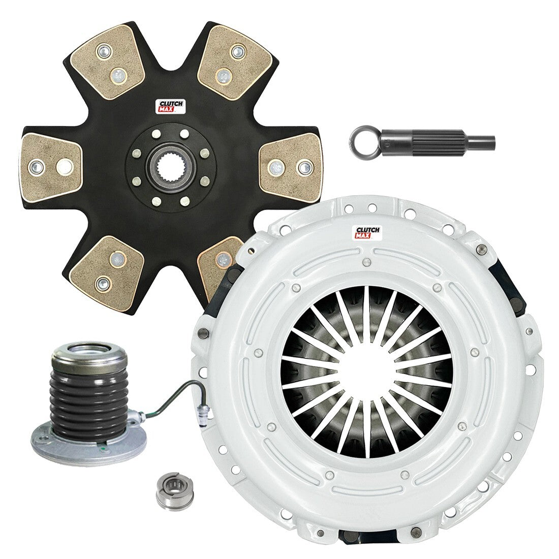 CLUTCHMAX STAGE 5 CLUTCH KIT WITH SLAVE CYLINDER BUNDLE SET [CM07809HDDWS-ST5]