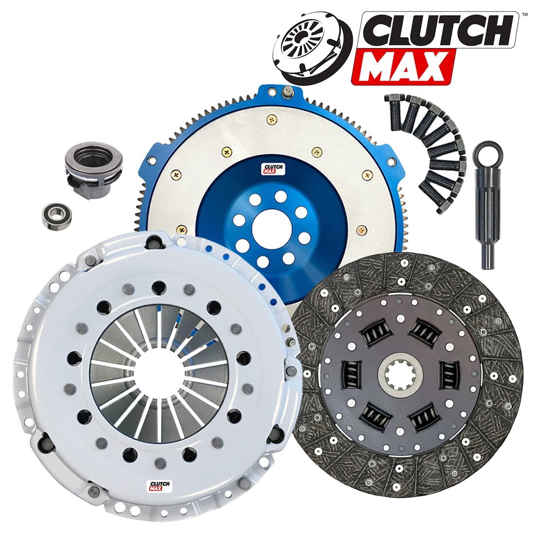 CLUTCHMAX OEM CLUTCH KIT & ALUMINUM FLYWHEEL BUNDLE SET [CM03049HDLAF-CK]