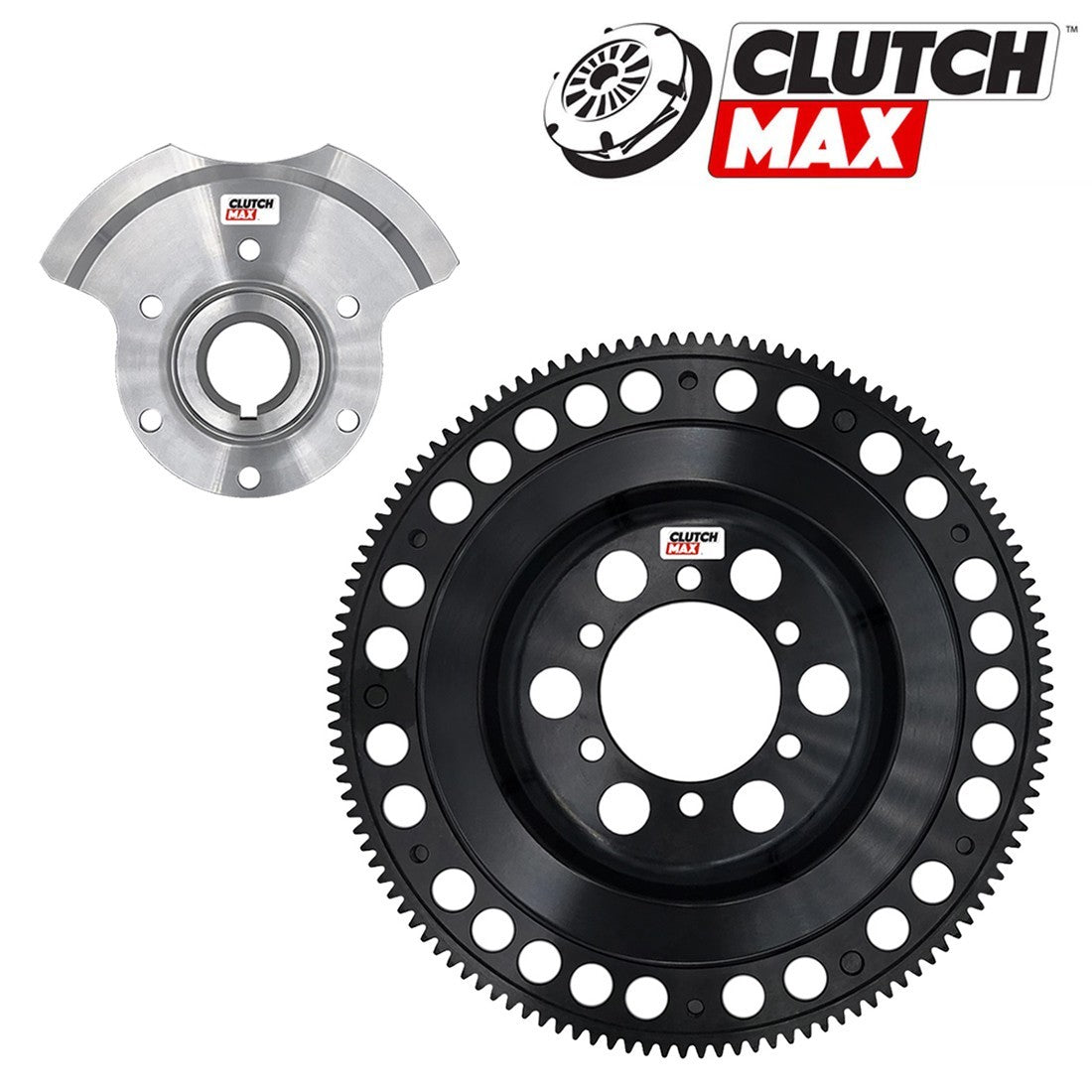 CLUTCHMAX OEM CLUTCH KIT & PERFORMANCE CHROMOLY FLYWHEEL COUNTER WEIGHT BUNDLE SET [CM10037HDLSF-CW-02-CK]