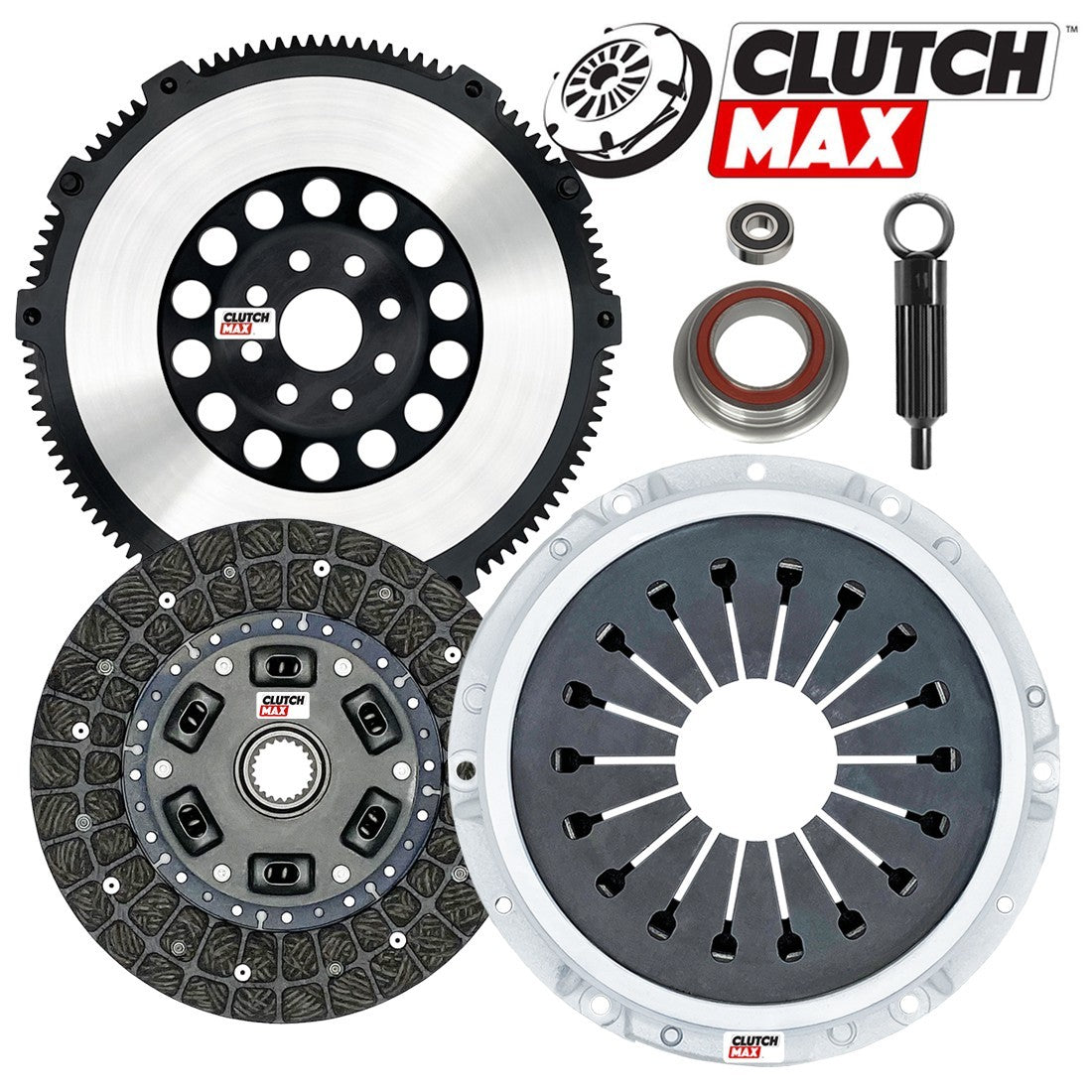 CLUTCHMAX STAGE 2 CLUTCH KIT & PERFORMANCE CHROMOLY FLYWHEEL BUNDLE SET [CM16463HDLSF-ST2]