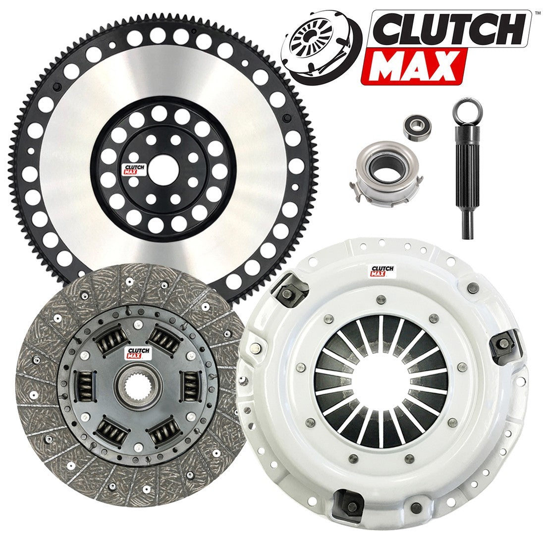 CLUTCHMAX STAGE 1 CLUTCH KIT & PERFORMANCE CHROMOLY FLYWHEEL BUNDLE SET [CM15004HDLSF-ST1]