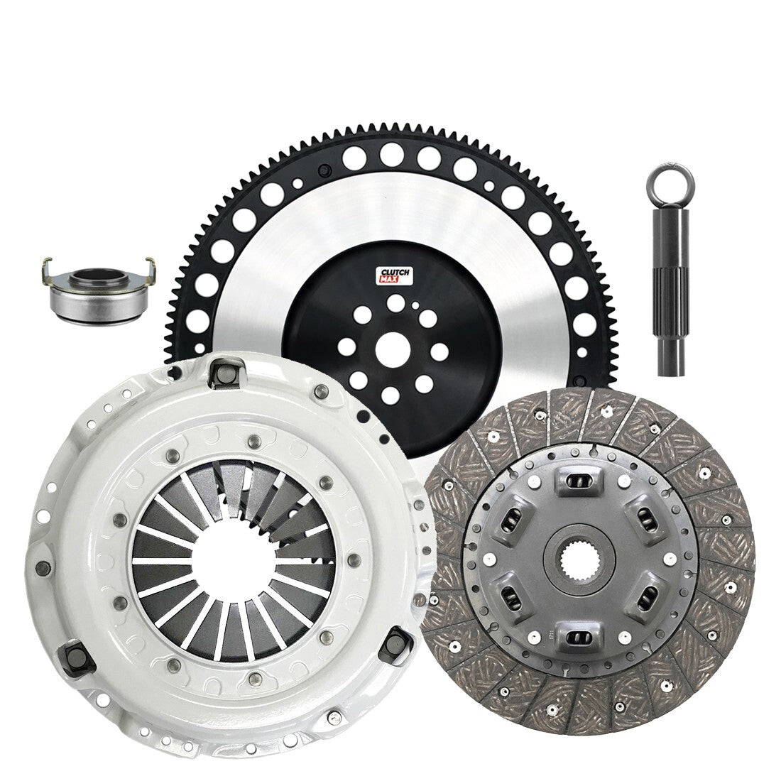 CLUTCHMAX OEM CLUTCH KIT & PERFORMANCE CHROMOLY FLYWHEEL BUNDLE SET [CM08014HDLSF-CK]