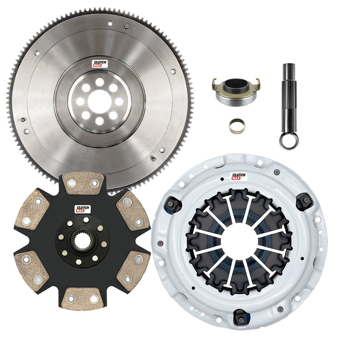 CLUTCHMAX STAGE 4 CLUTCH KIT & FLYWHEEL BUNDLE SET [CM08148HDDFW-ST4]