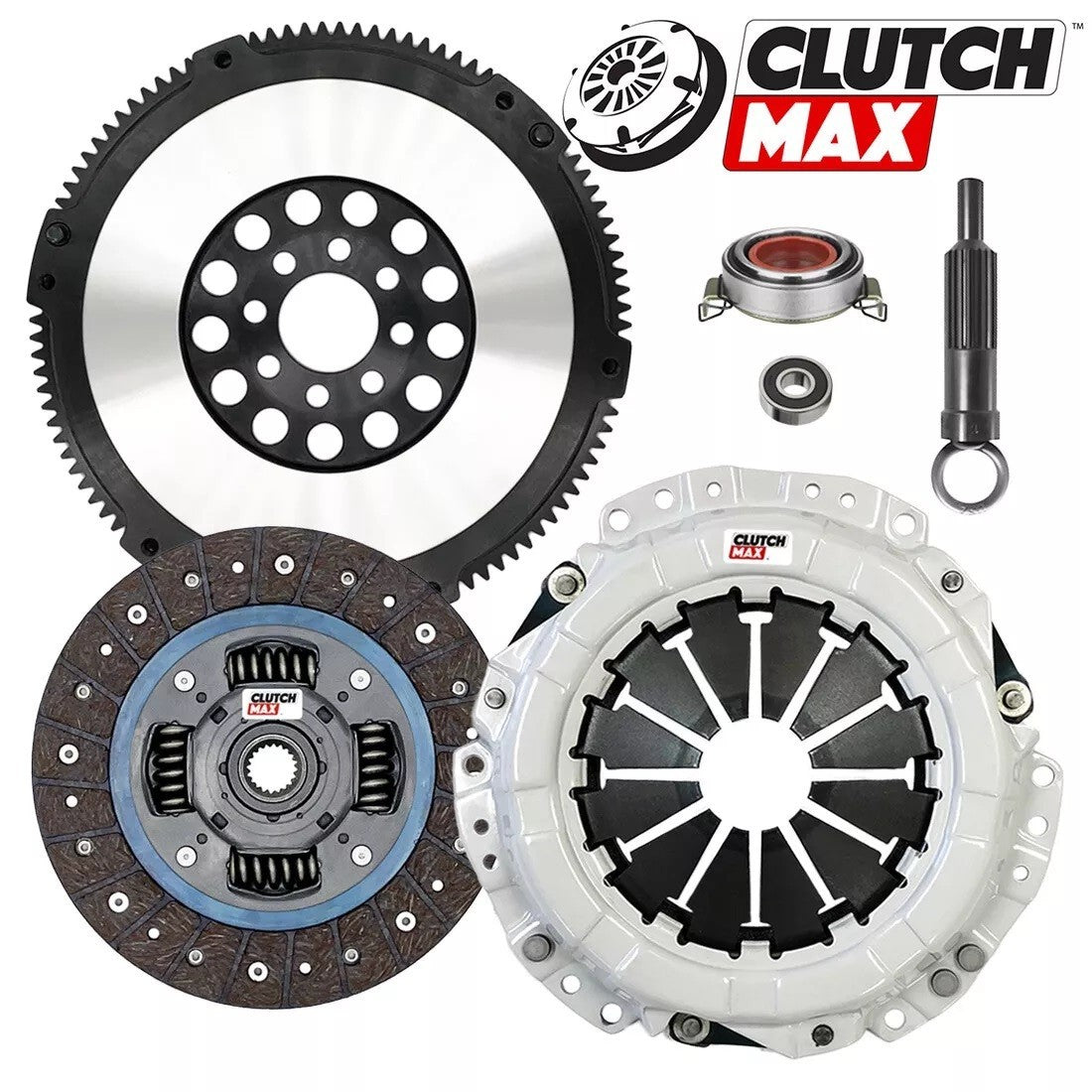 CLUTCHMAX STAGE 2 CLUTCH KIT & PERFORMANCE CHROMOLY FLYWHEEL BUNDLE SET [CM16180HDLSF-ST2]