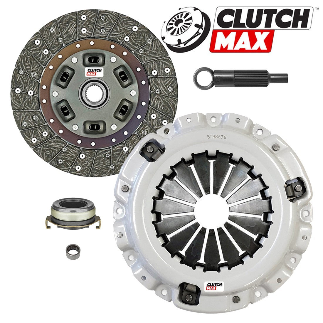 CLUTCHMAX STAGE 2 CLUTCH KIT & PERFORMANCE CHROMOLY FLYWHEEL COUNTER WEIGHT BUNDLE SET [CM10037HDLSF-CW-02-ST2]