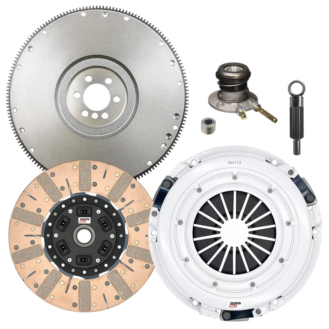 CLUTCHMAX STAGE 3 CLUTCH KIT & FLYWHEEL WITH SLAVE CYLINDER BUNDLE SET [CM04222DFWS-FW167578-ST3]
