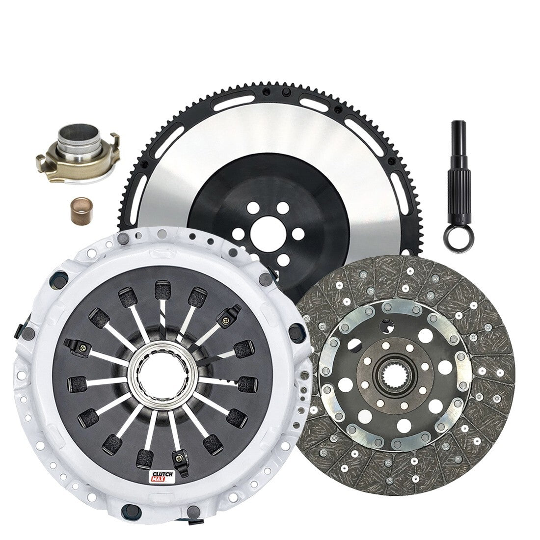 CLUTCHMAX OEM CLUTCH KIT & PERFORMANCE CHROMOLY FLYWHEEL BUNDLE SET [CM06814HDRLSF-CK]