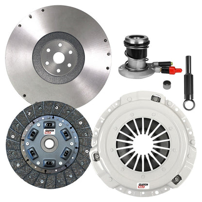 CLUTCHMAX STAGE 2 CLUTCH KIT & FLYWHEEL WITH SLAVE CYLINDER BUNDLE SET [CM07054HDWS-FW167940-ST2]
