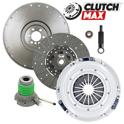 CLUTCHMAX OEM CLUTCH KIT & FLYWHEEL WITH SLAVE CYLINDER BUNDLE SET [CM04804HDWS-FW167578-CK]