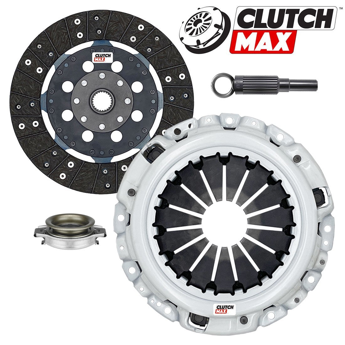CLUTCHMAX STAGE 2 CLUTCH KIT & PERFORMANCE CHROMOLY FLYWHEEL BUNDLE SET [CM06071HDRLSF-ST2R]