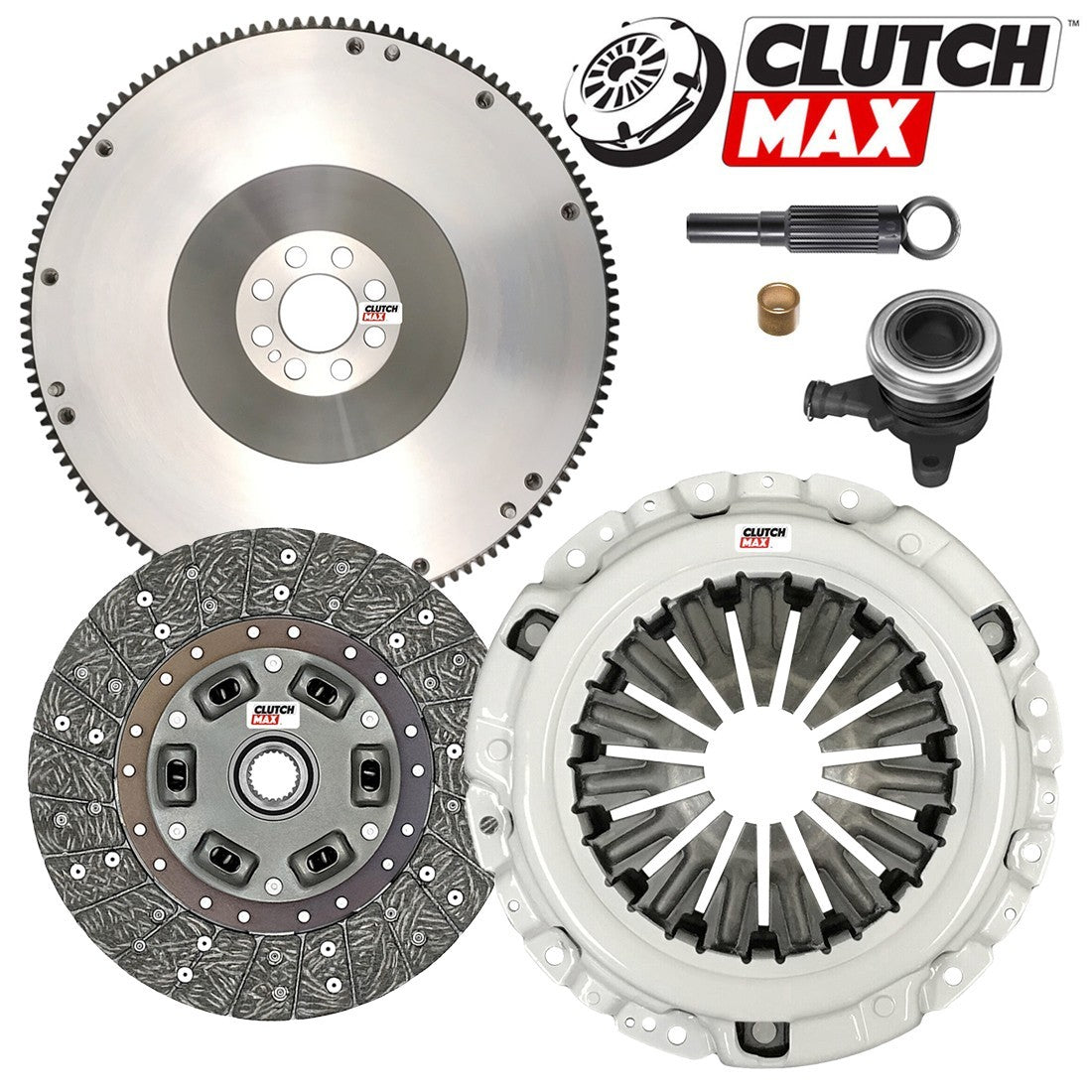 CLUTCHMAX STAGE 1 CLUTCH KIT & FLYWHEEL WITH SLAVE CYLINDER BUNDLE SET [CM06082HDWS-FW167332-ST1]