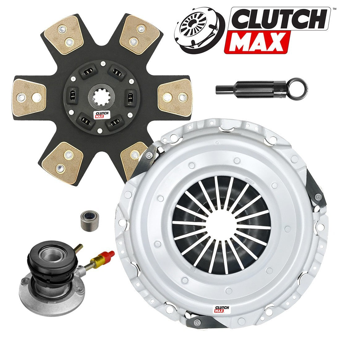 CLUTCHMAX STAGE 4 CLUTCH KIT & FLYWHEEL WITH SLAVE CYLINDER BUNDLE SET [CM04154HDCWS-FW167972-ST4]