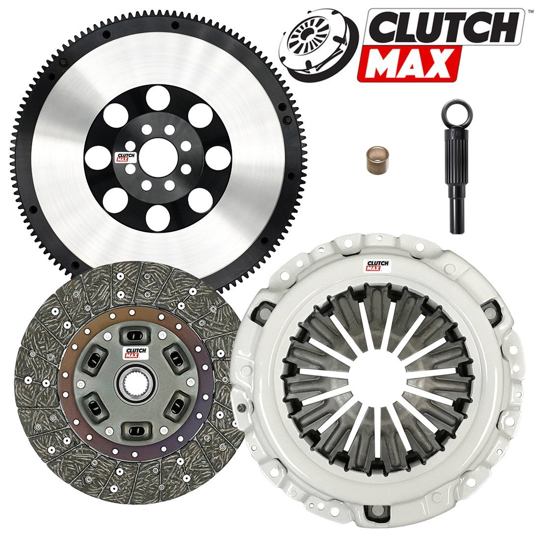 CLUTCHMAX STAGE 2 CLUTCH KIT & PERFORMANCE CHROMOLY FLYWHEEL BUNDLE SET [CM06082HDLSF-ST2]