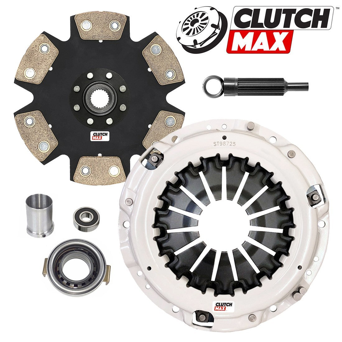 CLUTCHMAX STAGE 4 CLUTCH KIT & PERFORMANCE CHROMOLY FLYWHEEL BUNDLE SET [CM15126HDDLSF-ST4]