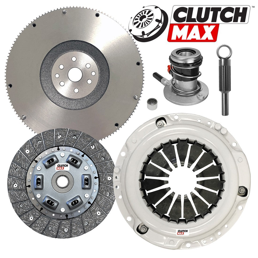 CLUTCHMAX STAGE 1 CLUTCH KIT & FLYWHEEL WITH SLAVE CYLINDER BUNDLE SET [CM07654HDWS+FW167741-ST1]