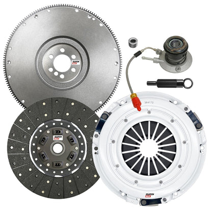 CLUTCHMAX STAGE 2 CLUTCH KIT & FLYWHEEL WITH SLAVE CYLINDER BUNDLE SET [CM04273HDWS-FW167578-ST2]