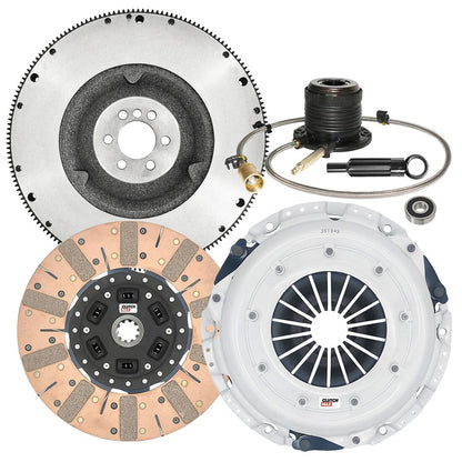 CLUTCHMAX STAGE 3 CLUTCH KIT & FLYWHEEL WITH SLAVE CYLINDER BUNDLE SET [CM04182DFWS-FW167577-ST3]