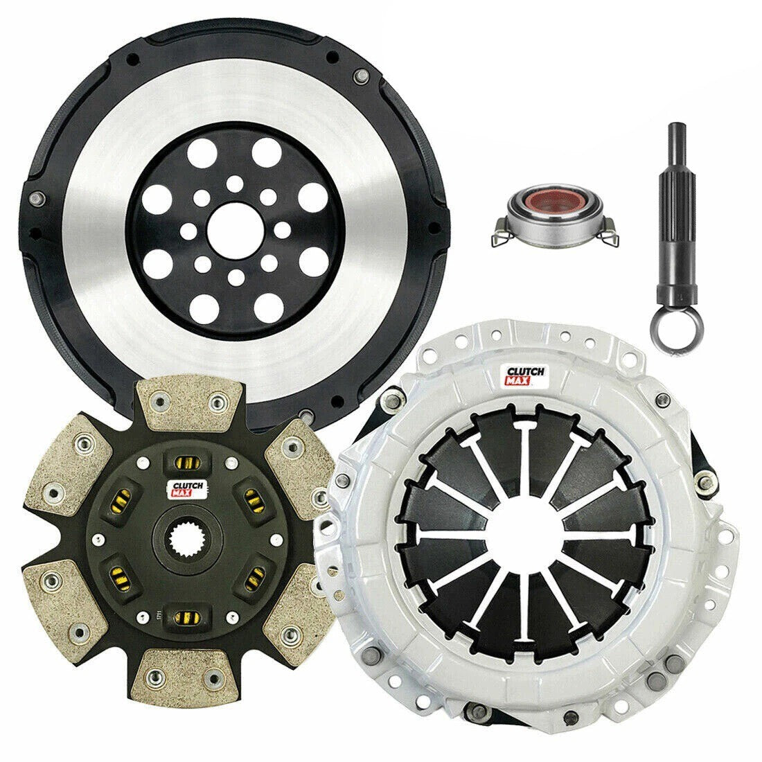 CLUTCHMAX STAGE 3 CLUTCH KIT & PERFORMANCE CHROMOLY FLYWHEEL BUNDLE SET [CM16088HDCLSF-ST3]