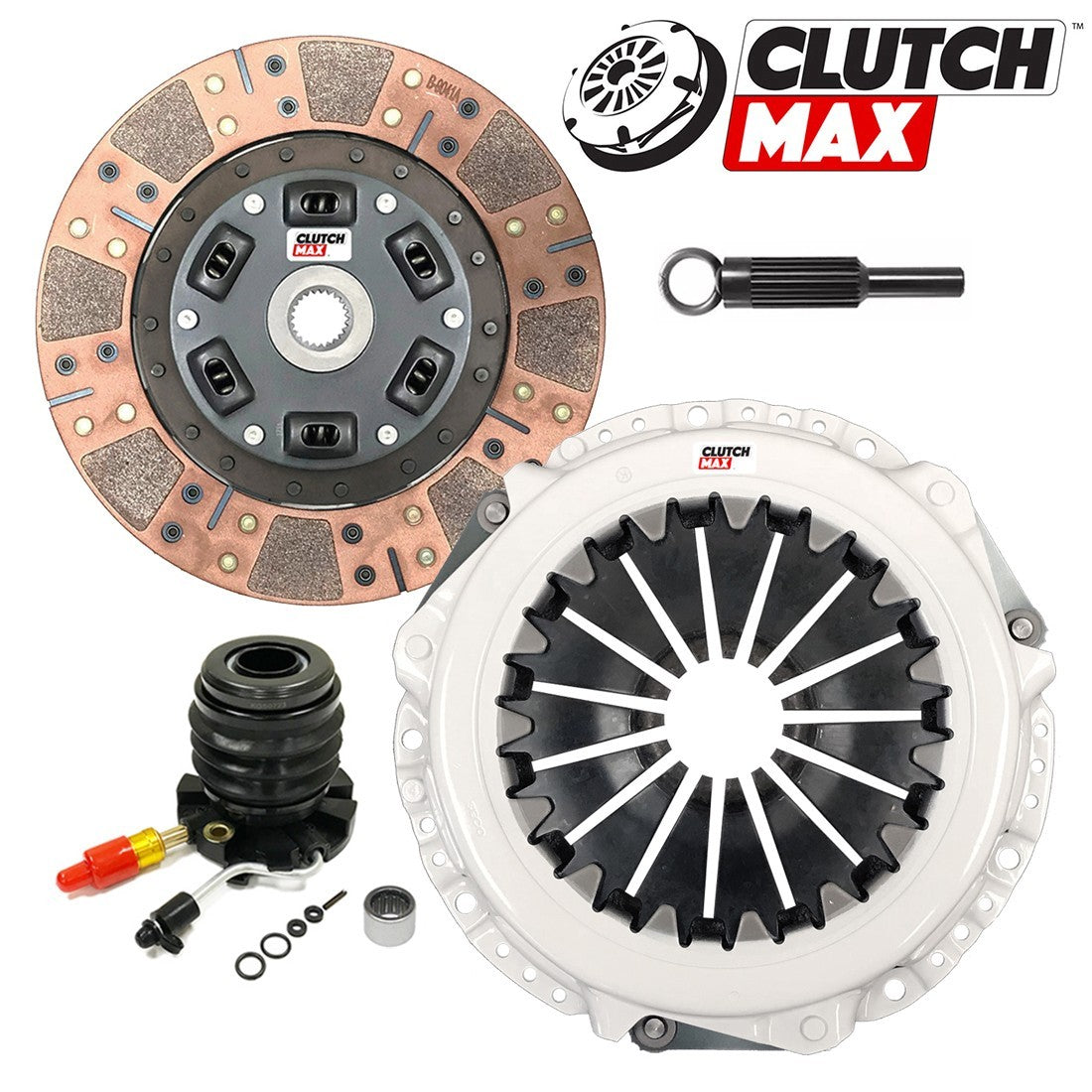 CLUTCHMAX STAGE 3 CLUTCH KIT WITH SLAVE CYLINDER BUNDLE SET [CM07096DFWS-ST3]