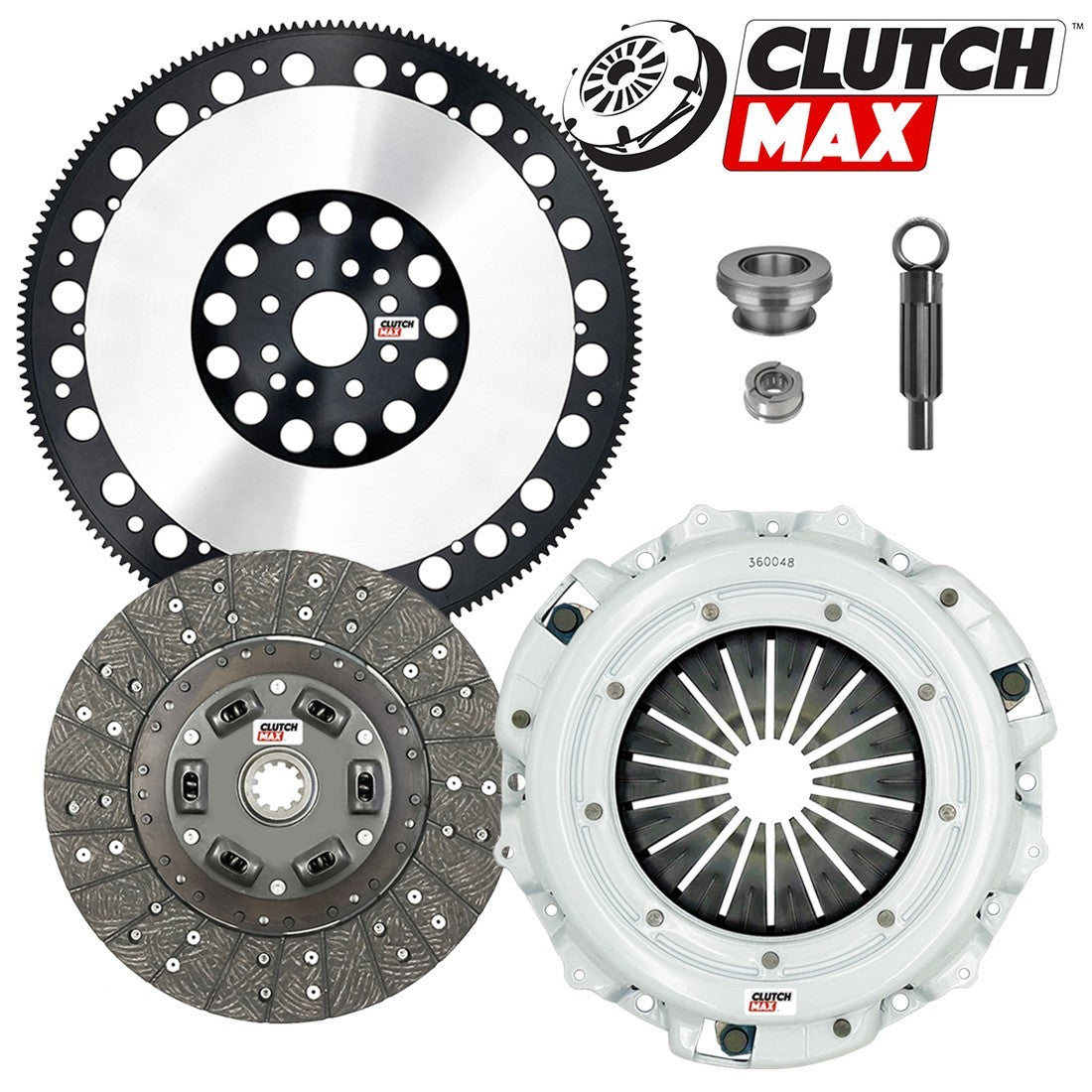 CLUTCHMAX STAGE 1 CLUTCH KIT & PERFORMANCE CHROMOLY FLYWHEEL BUNDLE SET [CM07242HDLSF-ST1]