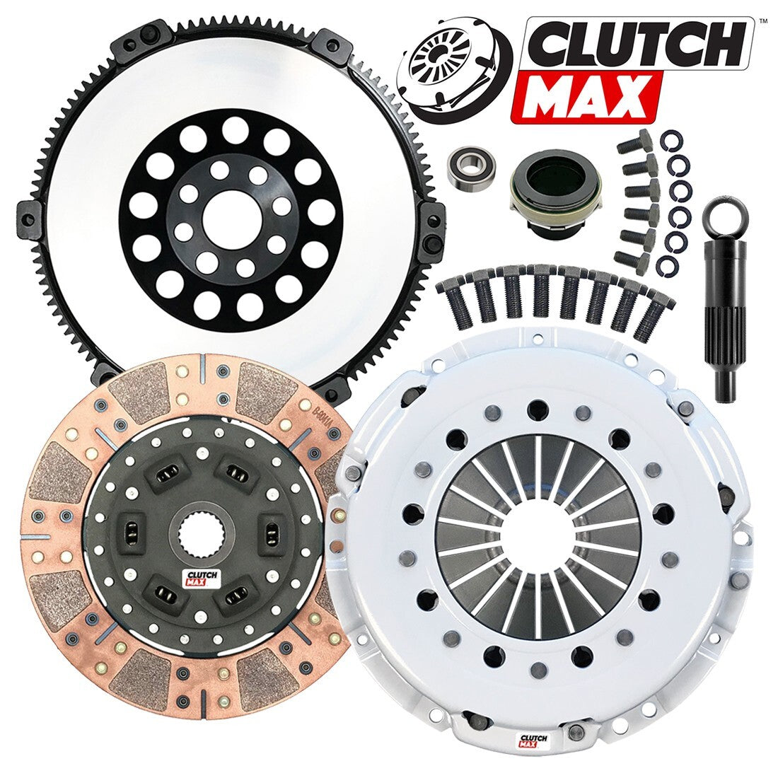CLUTCHMAX STAGE 3 CLUTCH KIT & PERFORMANCE CHROMOLY FLYWHEEL BUNDLE SET [CM03262DFLSF-ST3]