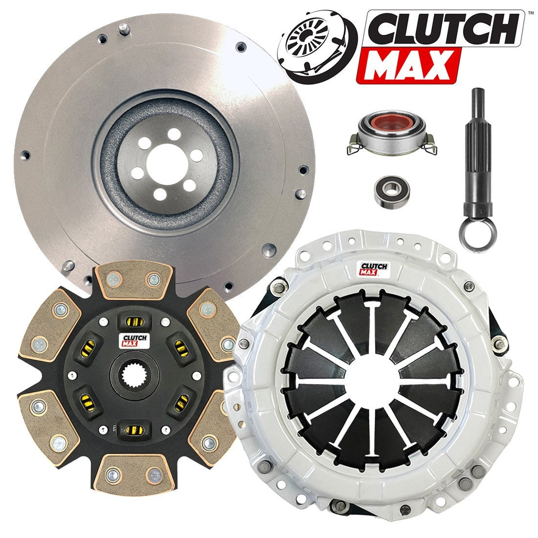 CLUTCHMAX STAGE 3 CLUTCH KIT & FLYWHEEL BUNDLE SET [CM16080HDC-FW167131-ST3]