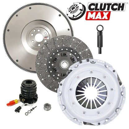 CLUTCHMAX OEM CLUTCH KIT & FLYWHEEL WITH SLAVE CYLINDER BUNDLE SET [CM07343HDWS+FW167731-CK]