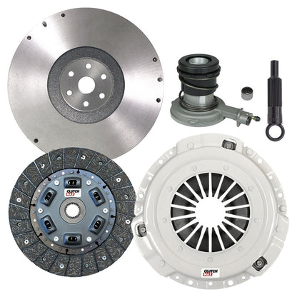 CLUTCHMAX STAGE 2 CLUTCH KIT & FLYWHEEL WITH SLAVE CYLINDER BUNDLE SET [CM07048HDWS-FW167940-ST2]