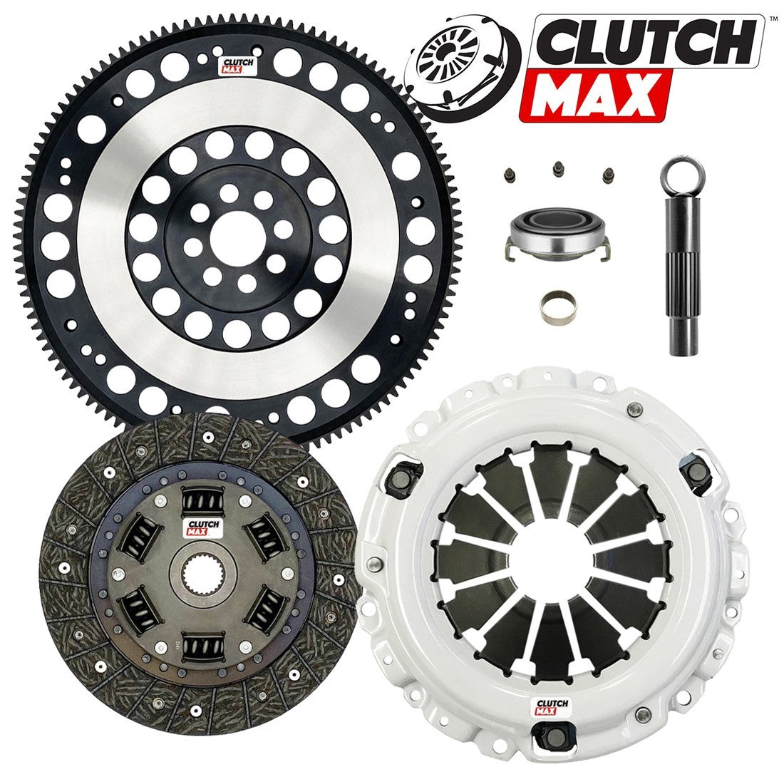 CLUTCHMAX STAGE 2 CLUTCH KIT & PERFORMANCE CHROMOLY FLYWHEEL BUNDLE SET [CM08147HDLSF-ST2]