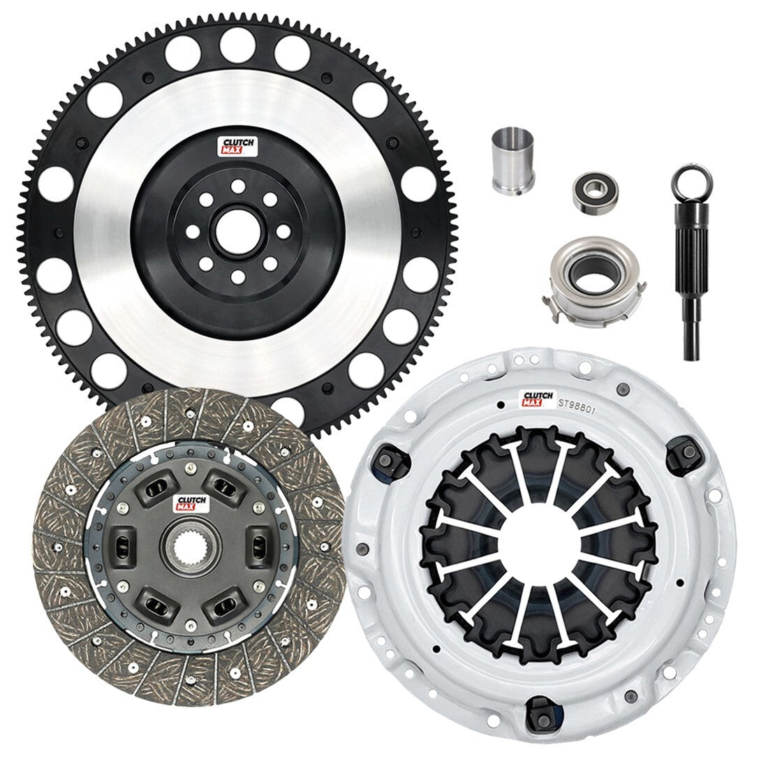 CLUTCHMAX STAGE 1 CLUTCH KIT & PERFORMANCE CHROMOLY FLYWHEEL BUNDLE SET [CM16189HDLSF-ST1]