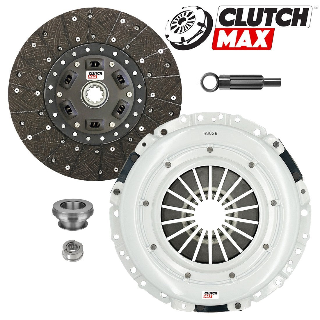 CLUTCHMAX STAGE 2 CLUTCH KIT & PERFORMANCE CHROMOLY FLYWHEEL BUNDLE SET [CM07024HDLSF-ST2]