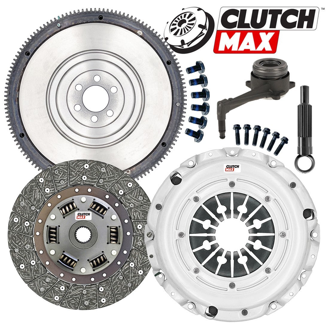 CLUTCHMAX STAGE 1 CLUTCH KIT & FLYWHEEL WITH SLAVE CYLINDER BUNDLE SET [CM02117HDWSFW-ST1]