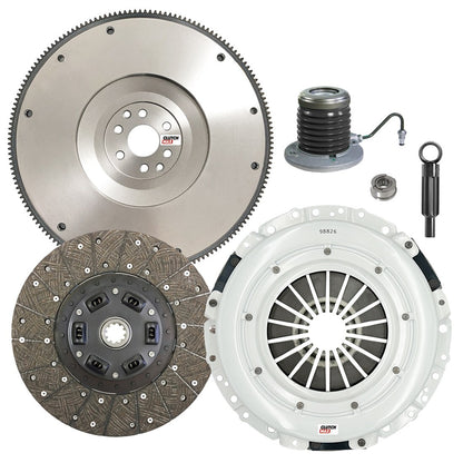 CLUTCHMAX STAGE 1 CLUTCH KIT & FLYWHEEL WITH SLAVE CYLINDER BUNDLE SET [CM07187HDWS-FW167731-ST1]