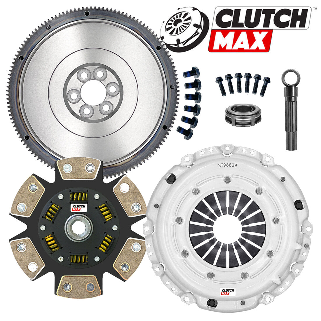 CLUTCHMAX STAGE 3 CLUTCH KIT & FLYWHEEL BUNDLE SET [CM17165HDCFW-ST3]
