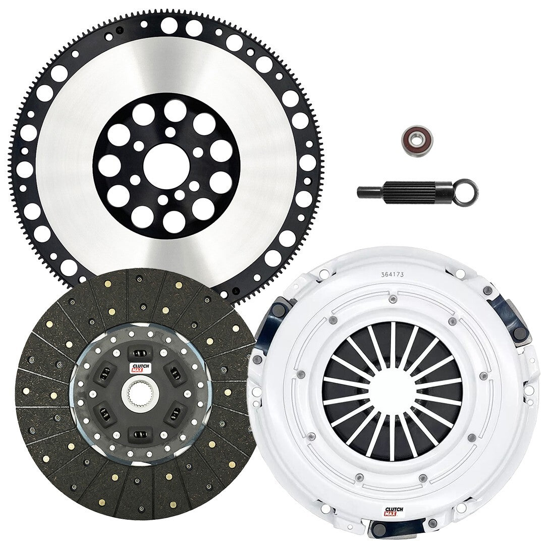 CLUTCHMAX STAGE 2 CLUTCH KIT & PERFORMANCE CHROMOLY FLYWHEEL BUNDLE SET [CM04803SBLSF-ST2X]